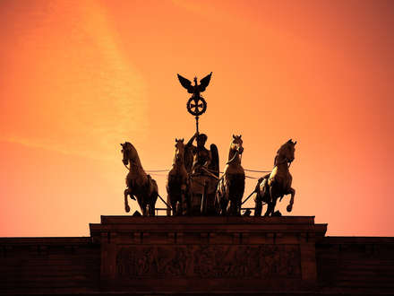 Berlin: Quadriga auf dem Brandenburger Tor