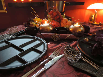 Chimney Salon: Fondue dinner